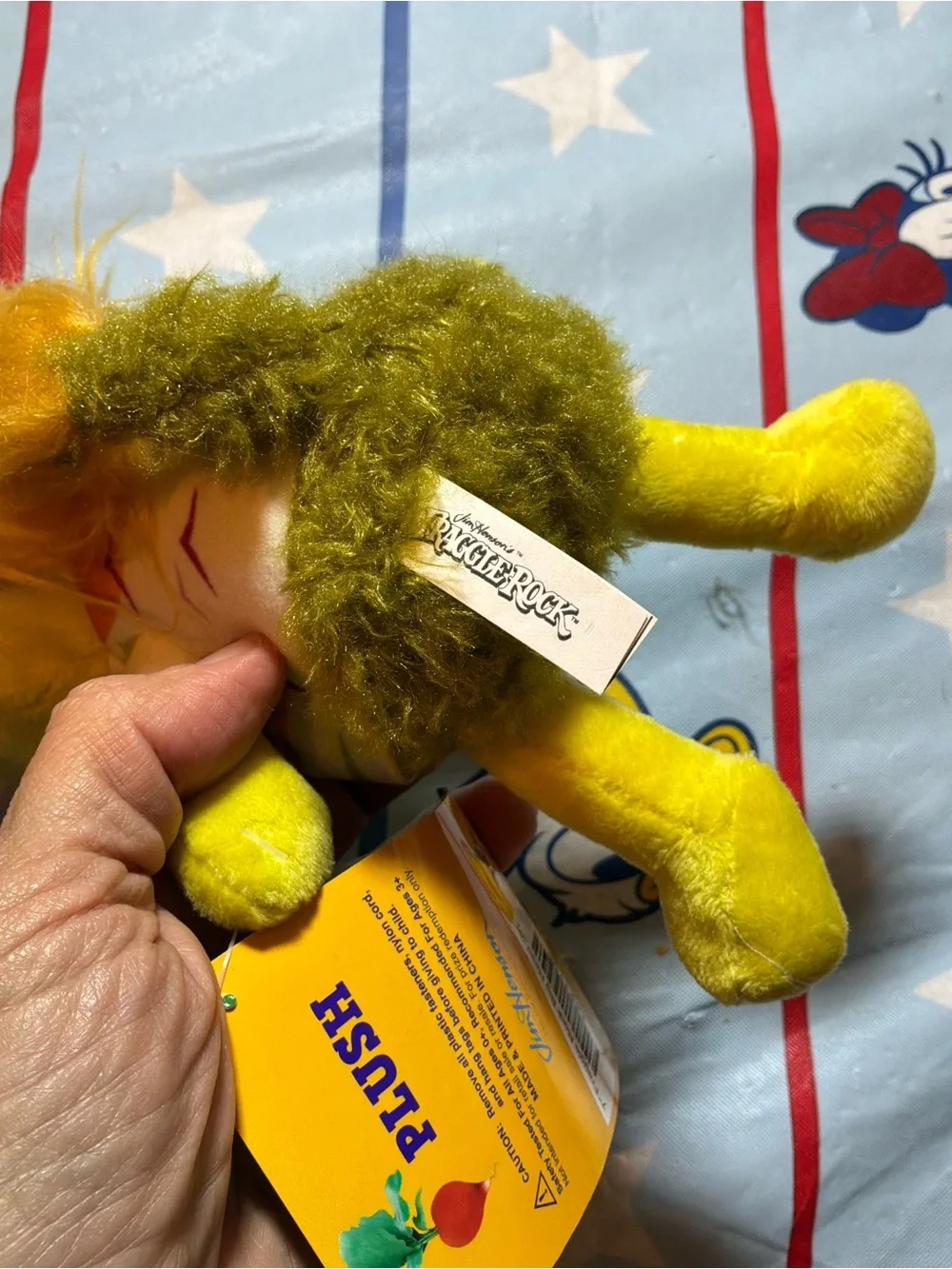 Jim Henson’s fraggle rock wembly plush -NWT